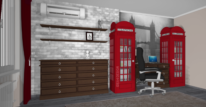 Home office design project