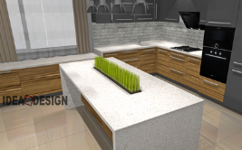 Kitchen island design project