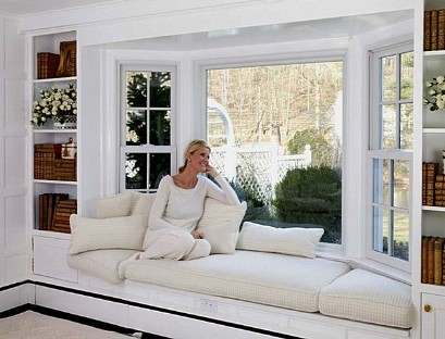 Window Bay window sofa