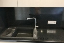 Built-in kitchen sink